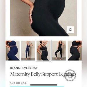 Blanqi Everyday Maternity Support Leggings